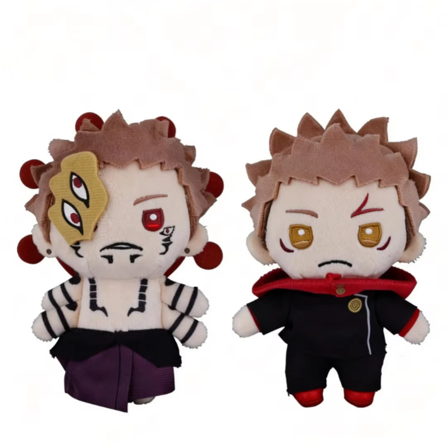 BOOKFONG Jujutsu Kaisen Ryōmen Sukuna Toge Omori, Plüschpuppe, 12cm - Bild 4