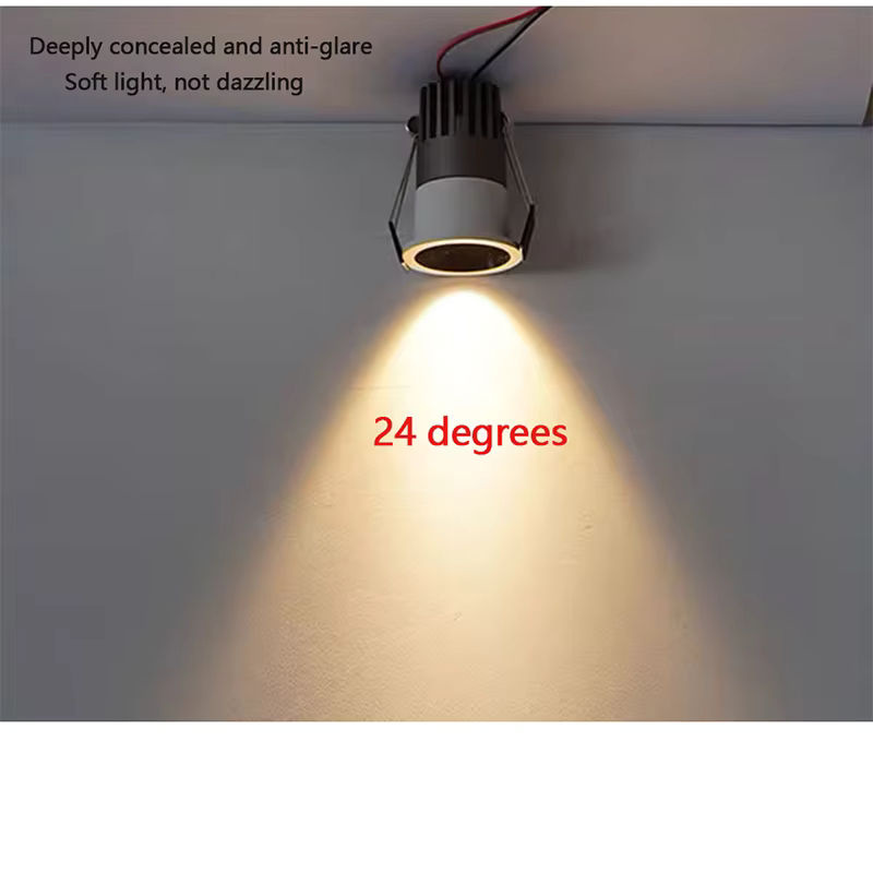 KAISANXINYI Dimmbare LED Einbauleuchte aus Aluminium in Silber für Home Office und Store - Bild 3