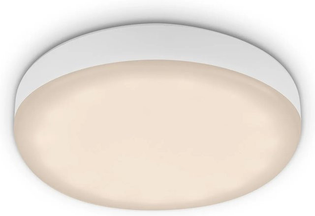 Briloner LED-Einbauleuchte Plat in Weiß mit warmweißem Licht, Durchmesser: 7,5 cm - Bild 1