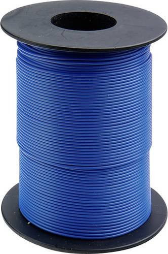 Donau Elektronik Litze einadrig 0,14 mm² Blau 100 m - Bild 1