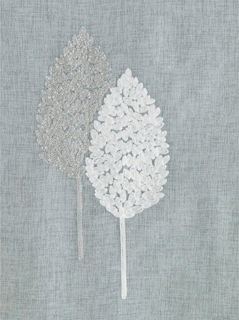 Heine Home Dekostore semi-transparent in Grau aus 100% Polyester - Bild 1