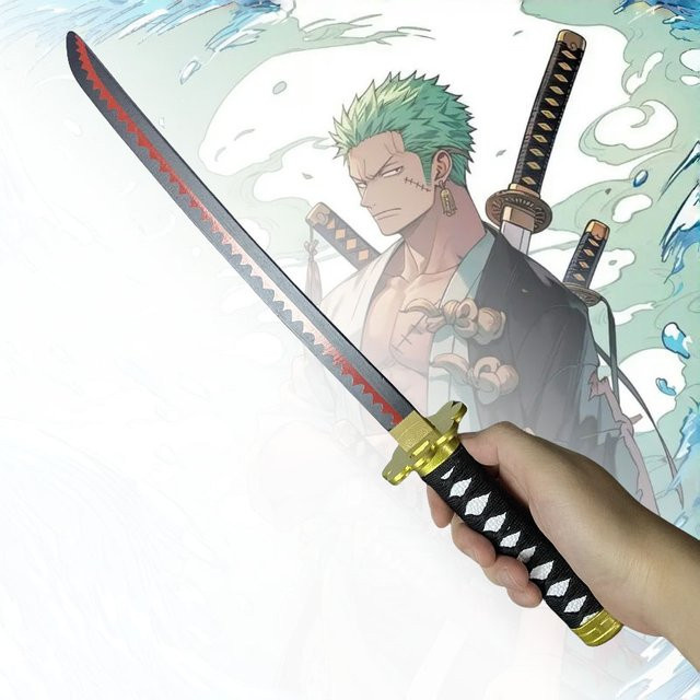 Bandai One Piece Roronoa Zoro Katana, Ninja Samurai Schwert, Spielzeug - Bild 1
