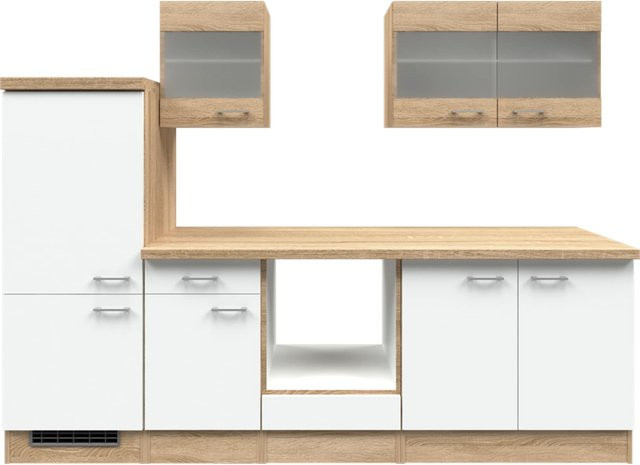 Flex-Well Küchenzeile Samoa in Beige ohne Elektrogeräte L-270-2206-030 - Bild 1