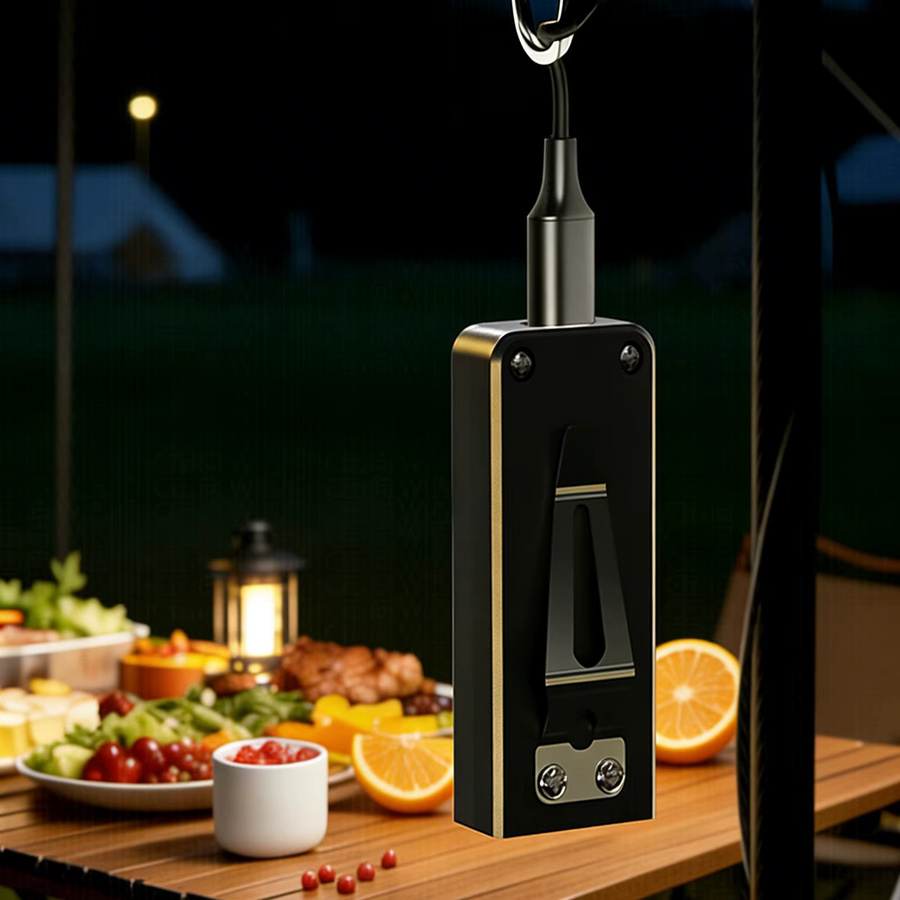 APWIKOGER COB LED Mini-Taschenlampe mit USB-C Wiederaufladung, Schwarz, mit Clip und Magnet für Notfall, Camping und Arbeit - Bild 6
