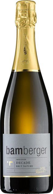 Wein- und Sektgut Bamberger Riesling Decade Grand Réserve Sekt, Brut Nature, Nahe, 2011, 0,75 l - Bild 1