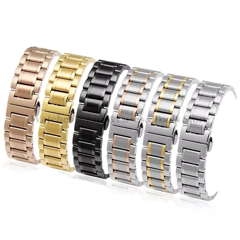 Uhrenarmband Edelstahl, Silber, Unisex - Bild 2