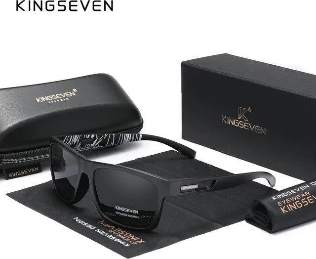 Kingseven Sonnenbrille, Unisex, Vollrand, Tr90, polarisiert - Bild 1