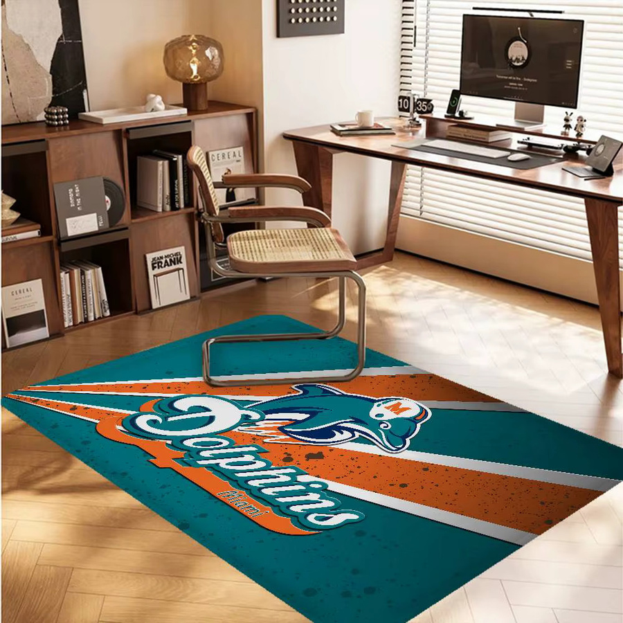 Rutschfeste Küchenmatte Potdemiel M-Miami D-Dolphins in Mehrfarbig für Wohnzimmer und Balkon - Bild 2