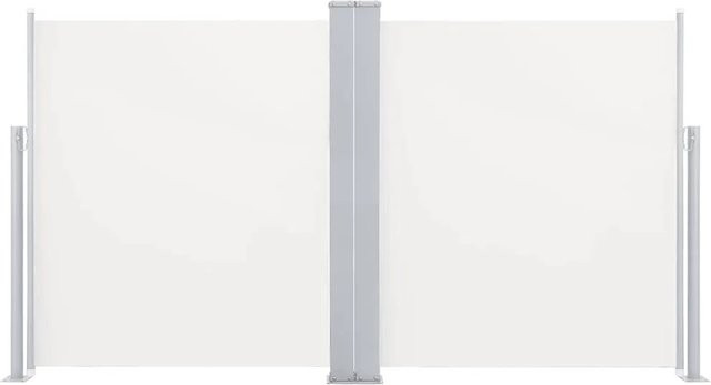 Furnicato Ausziehbare Doppelseitenmarkise in Creme B/H: 600 x 170 cm - Bild 1