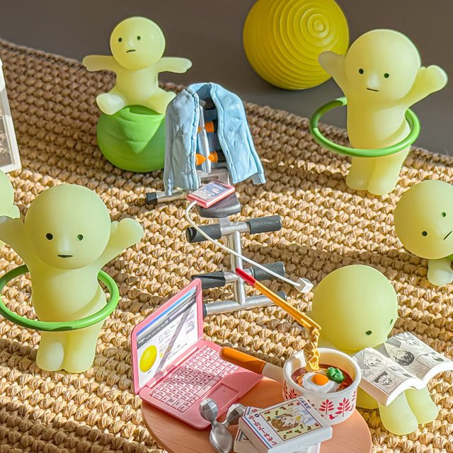 Bandai Fitness-Übungs-Serie Actionfiguren, Grün, Bunt / Mehrfarbig - Bild 1