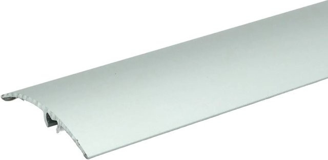 Döllken Übergangsprofil Aluminium Silber B: 90 cm, T: 5 cm, H: 0,5 cm - Bild 1