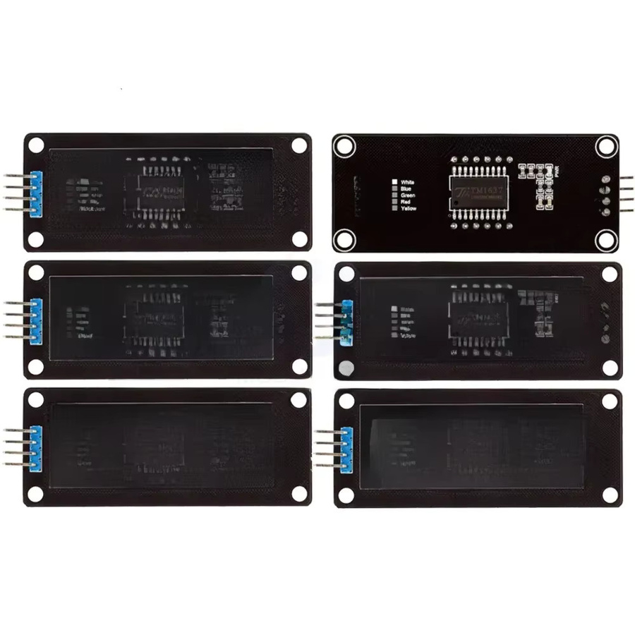 Diymore Ht16k33 LED-Anzeige Modul für Arduino, 4-stellige 0,5 Zoll 7-Segment-Anzeige, Farbe: Gelb - Bild 4