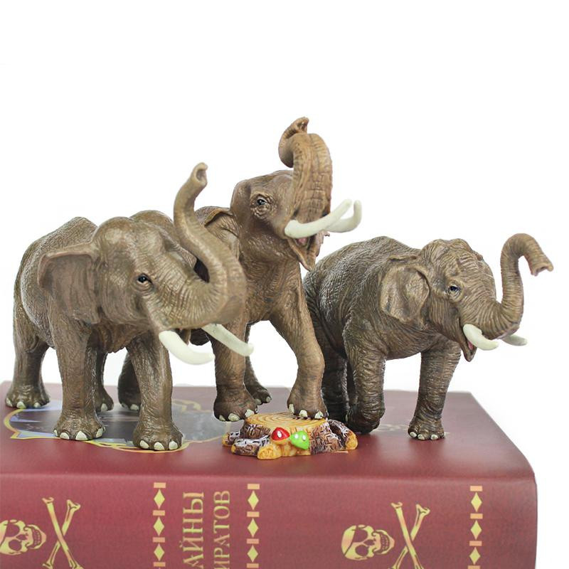 Yiran toy 1 Elefanten Action-Modellspielzeug Safari Wildtier ab 3-6 Jahren - Bild 1