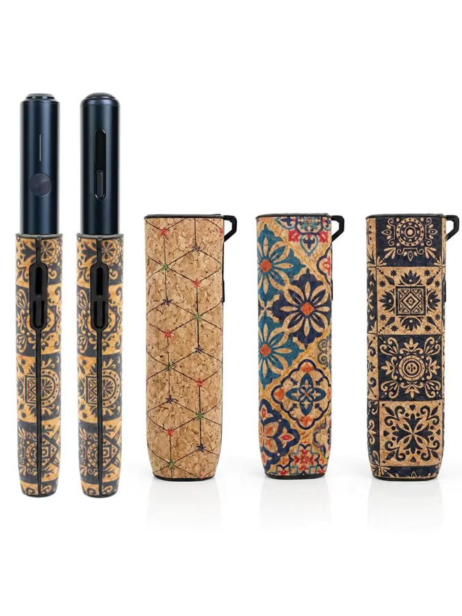 Schutzhülle für IQOS Iluma i One Case im Korkdruck-Stil, weiche und rutschfeste Hülle in Multicolour - Bild 1