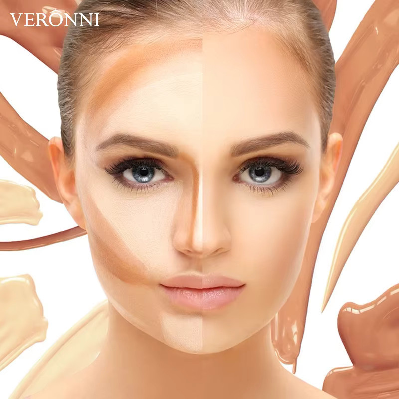 VERONNI Concealer Palette, 6 Farben, vollständige Abdeckung - Bild 5