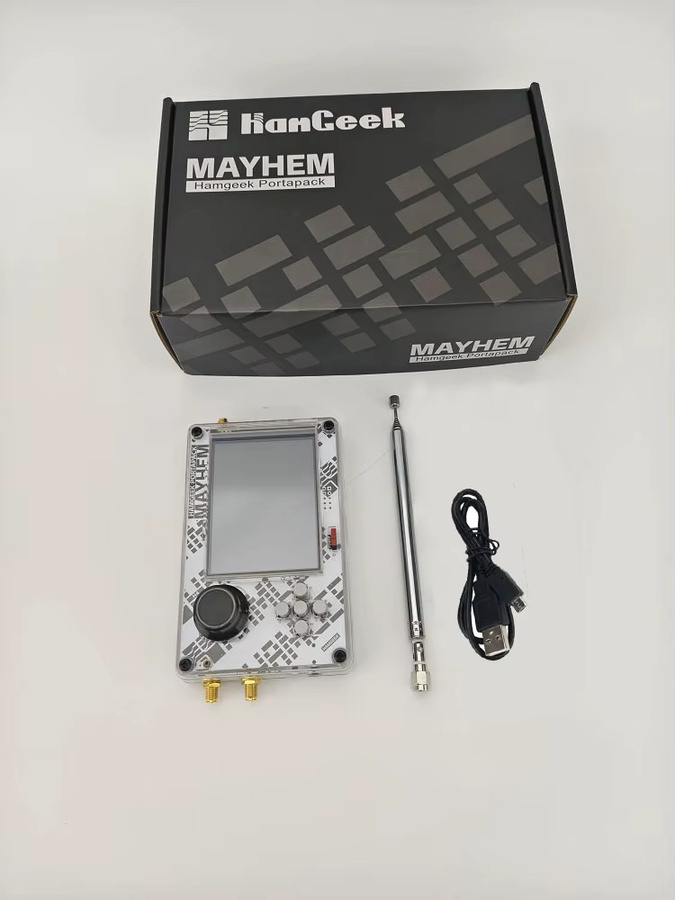HamGeek R9 SDR Radio mit PortaPack H4 und transparentem Plastikgehäuse inklusive Antenne und USB-Kabel - Bild 4