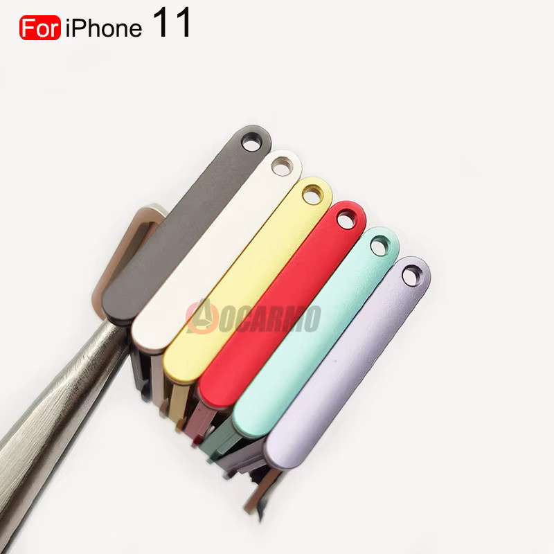 Apple iPhone 11 SIM-Karten Fach Schubladen Halter Ersatzteil in Rot - Bild 2