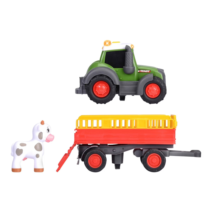 Dickie Toys Traktor ABC Fendt Animal Trailer, ab 1 Jahr - Bild 2