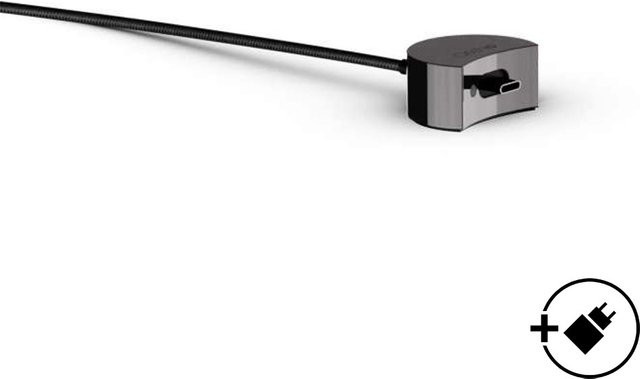 Occhio Lade-Accessoire Luna pura in Dark Chrome und Grau - Bild 1