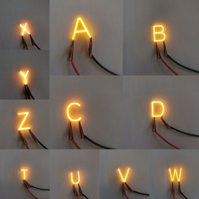 HEGEHE LED COB Filament Kerzen Glühbirnen in Warmweiß mit gelbem Ring für DIY Weihnachts- und Partydekoration - Bild 1