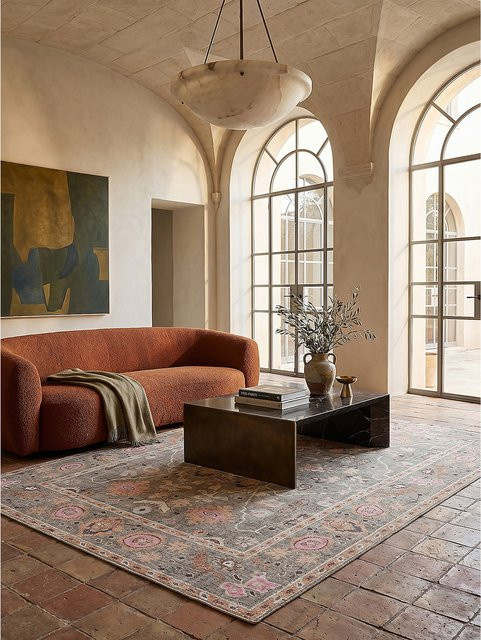 Orient Teppich Kadima Design von KADIMA DESIGN in Rosa-Bunt mit floralem Muster, B/B: 190 x 290 cm - Bild 1