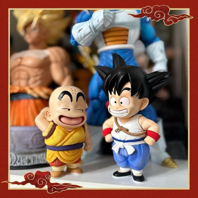 Bandai Dragon Ball Son Goku Krillin Figur, Einzelfigur, Bunt / Mehrfarbig - Bild 1