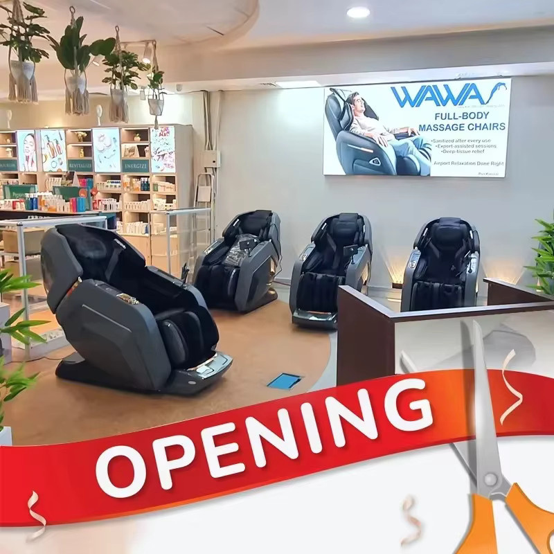 OUCEY Massagestuhl mit 3D 4D 8D Ganzkörper-Schwerelosigkeitsfunktion und Fußmassage, Farbe: Beige - Bild 2