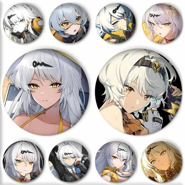 bilibili Brosche, Zenless Zone Zero, Anime Cartoon Stil, Emaille Pin - Bild 1