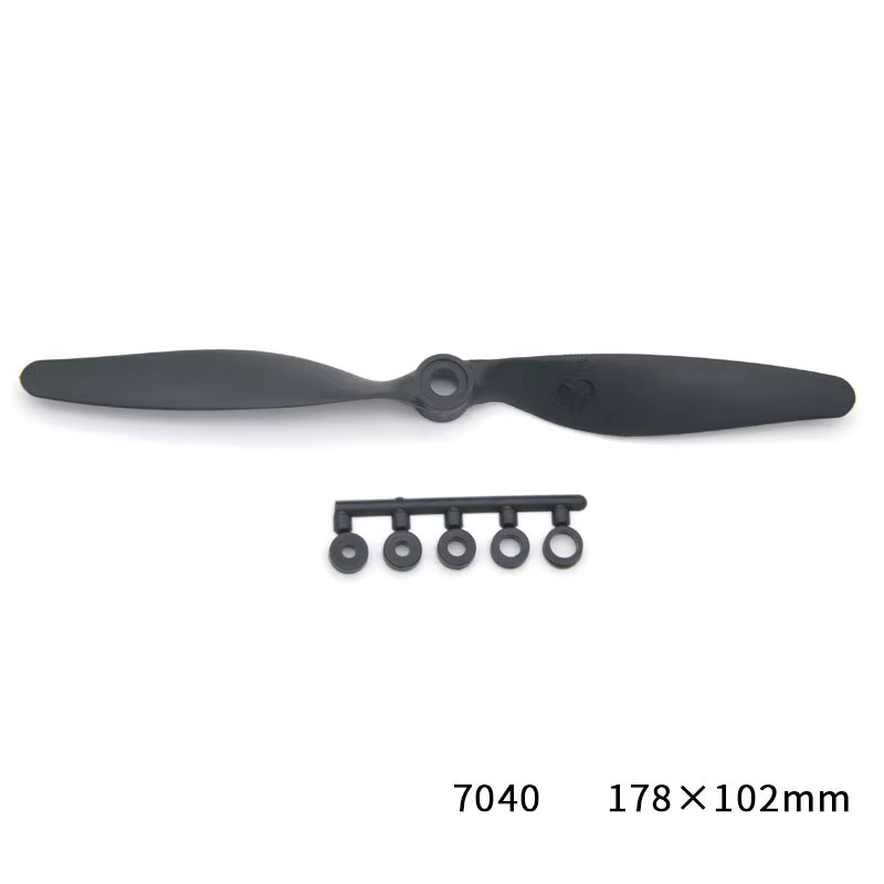 EVYVKV Flugzeugpropeller mit festem Flügel, Zubehör, Kunststoff, Schwarz - Bild 2