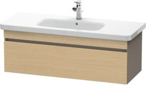 Duravit Waschtischunterschrank DuraStyle in Beige, wandhängend, 1 Auszug, B: 113 cm, T: 44,8 cm, H: 39,8 cm - Bild 1