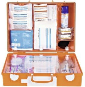 SÖHNGEN Erste-Hilfe-Koffer Advocat MT CD für Gastro in Orange - Bild 1