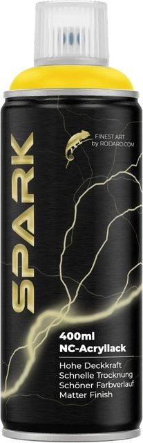 SPARK Spraydose für Holz in Blitzgelb, matt, 400 ml - Bild 1
