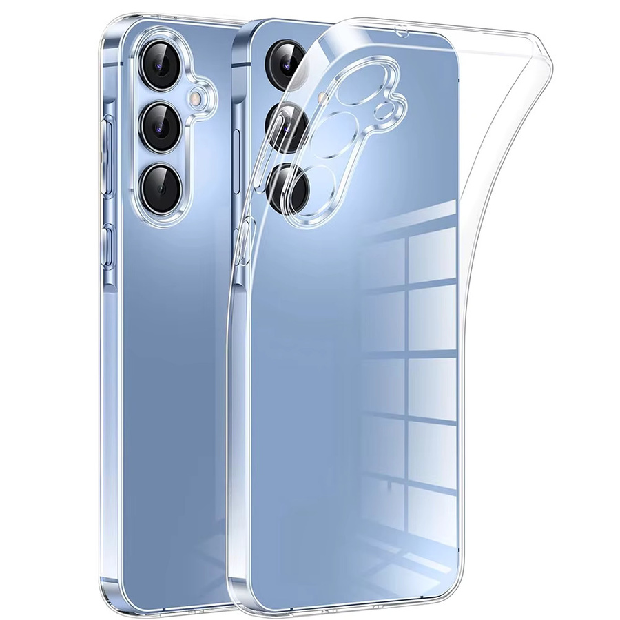 Ricestate TPU Klarsichthülle für Samsung Galaxy S26 Ultra S25 Ultra S24 Plus S23 FE S22 S21 S20 S23+ S10 Plus Transparent - Bild 2