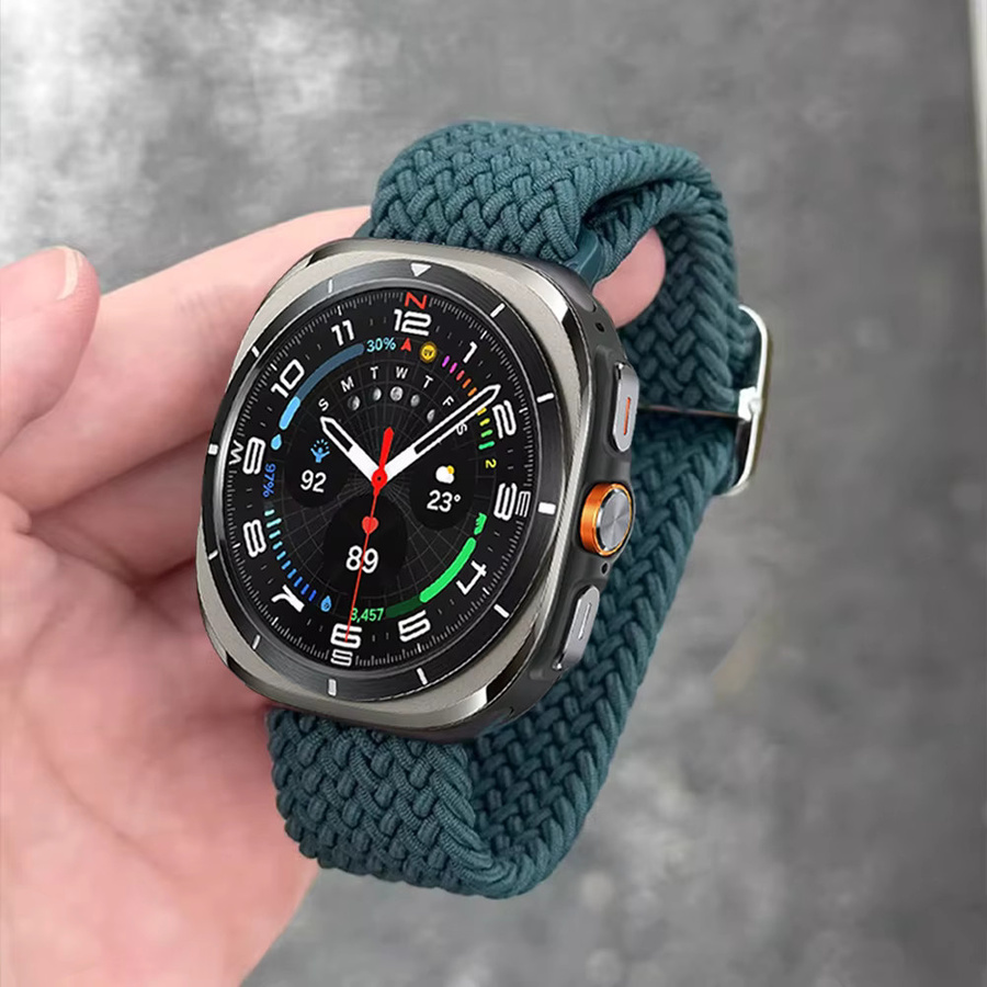 LCAPLE Uhrenarmband Textil/NATO, Schwarz, Unisex - Bild 1