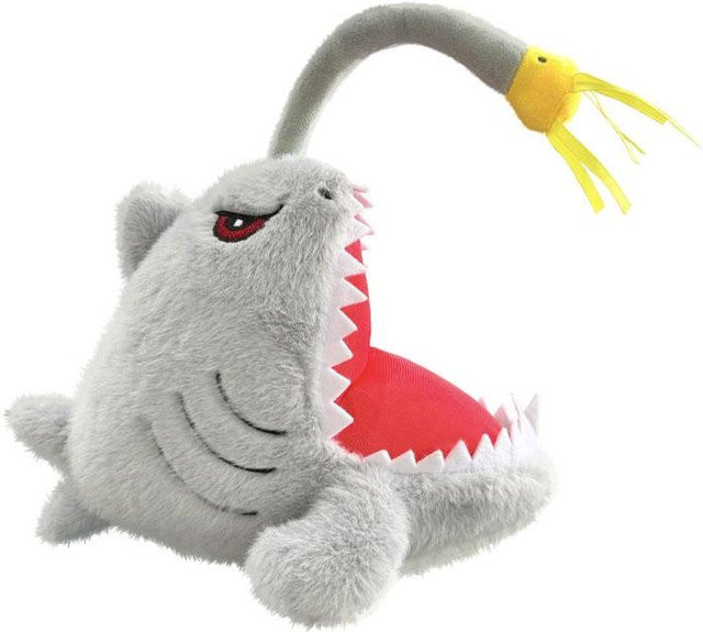 Yiran toy Laternenfisch Plüschtier, 23cm, Grau - Bild 1