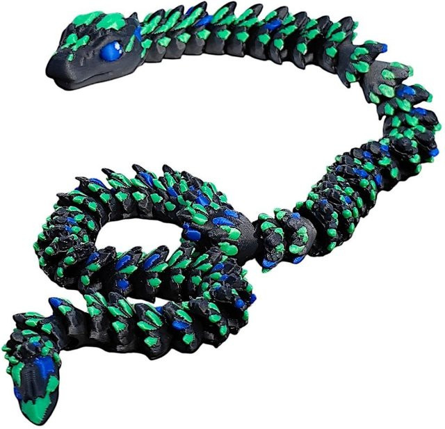 BC Pet Supplies Schlange, 3D-gedruckt, schwarz, ab 14 Jahren - Bild 1