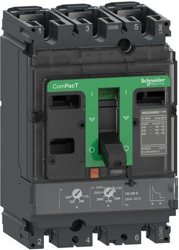 Schneider Electric C25V3TM200 MCB Leistungsschalter in Grau - Bild 1