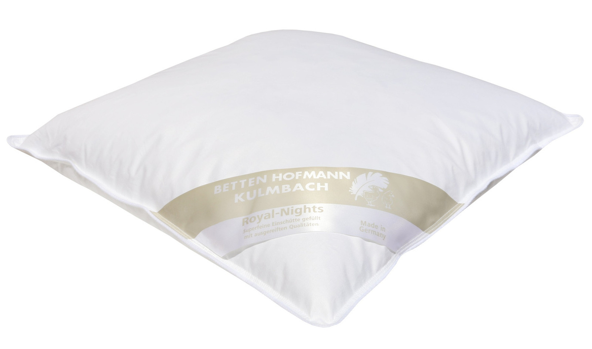 Betten Hofmann Pusta Kopfkissen mit 30% Daunen in Weiß, B/B: 45 x 45 cm - Bild 1