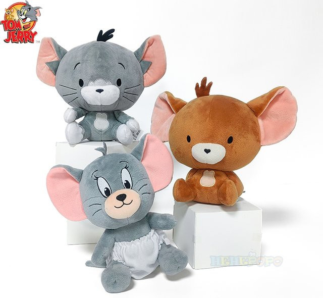 HUGKIS Tom und Jerry Plüschtiere Cartoon Puppen - Bild 1