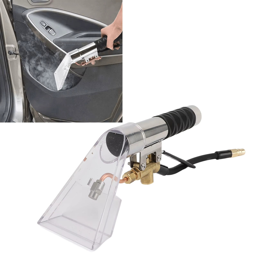DOACT Multifunktionaler Teppichreinigungs-Extraktor Handstab aus Edelstahl in Silber für Mytee und ShopVac - Bild 2