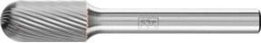 PFERD Hartmetall Frässtift Walzenrund WRC universal fein, Durchmesser: 10 mm, Länge: 20 mm, Schaft-Durchmesser: 6 mm, Farbe: Silber - Bild 1