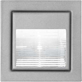 Brumberg LED-Einbau-Wandleuchte Up-Down in Weiß und Silber aus Aluminium mit 1W Power-LED - Bild 1