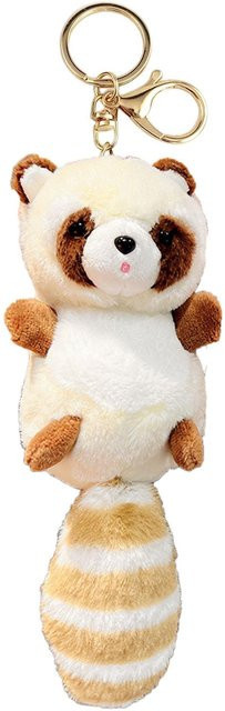 Anhänger Plüsch Waschbär, beige, Mädchen - Bild 1