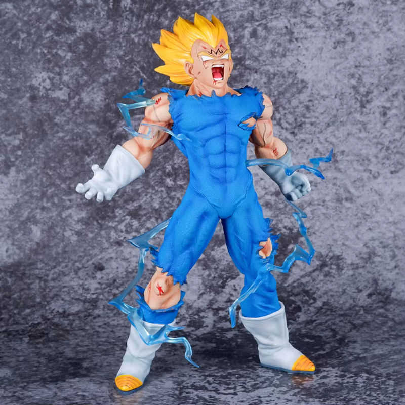 Bandai Dragon Ball Z Majin Vegeta Actionfigur aus PVC in Blau, Höhe: 27 cm - Bild 3