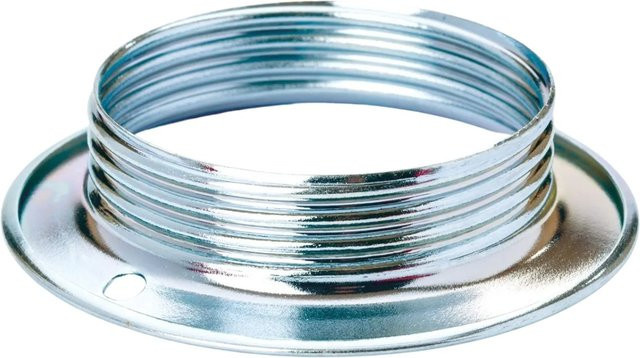 Orion Lightstyle Ersatz-Schraubring E27 aus verzinktem Metall in Silber - Bild 1