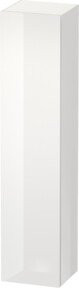 Duravit L-Cube Hochschrank in Weiß Hochglanz mit Glastüren, B/T/H: 40 x 36,3 x 176 cm - Bild 1