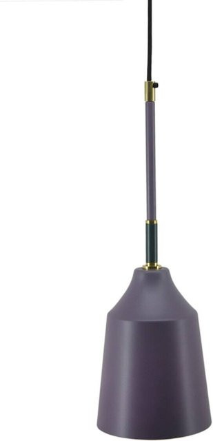 Kayoom Pendelleuchte Caja in Violett aus Eisen und Kupfer mit E27 Fassung, B/H/T: 15 x 45 x 15 cm - Bild 1