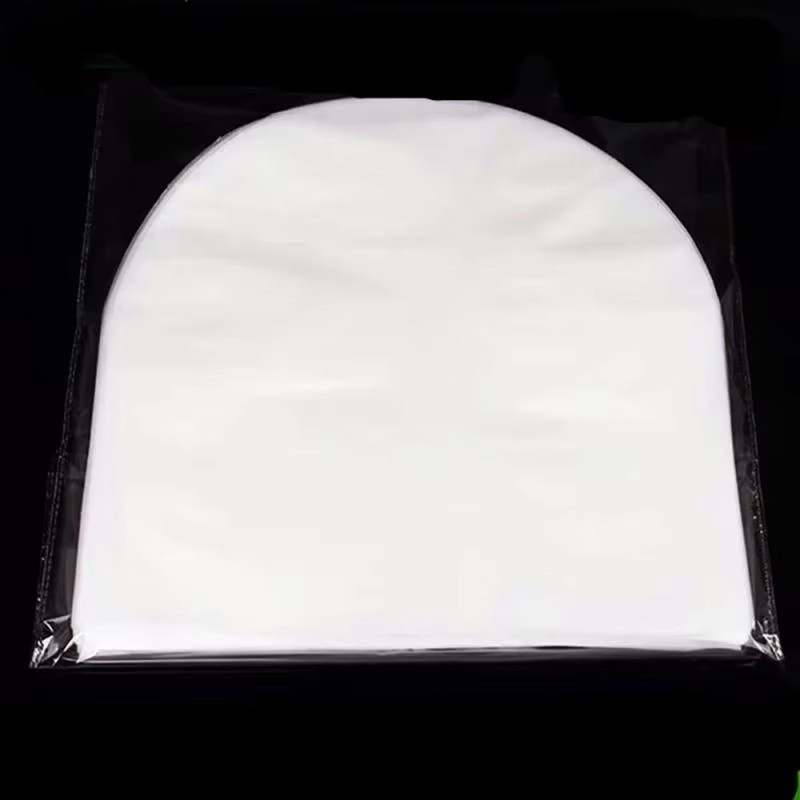 50 Stück luxuglow Vinyl-Schallplatten-Schutzhüllen aus transparentem Kunststoff, antistatische LP-Schutzhüllen für innere und äußere Abdeckung, 12 Zoll - Bild 3