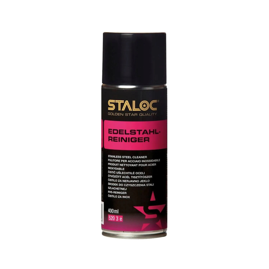 Staloc Edelstahlreiniger Sq-260 zum Reinigen, Pflegen und Schützen von Edelstahl, 400 ml - Bild 2