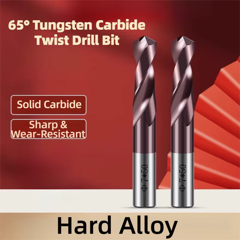 TG Spiralbohrer Set aus Wolframstahl mit 65 Grad Hartmetallspitze für Metall, Edelstahl und Eisen, Bohrgrößen 1–20 mm - Bild 2
